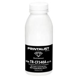 Принтерний тонер Printalist HP CLJ Pro MFP M280/M281/M254 45г Black (TR-CF540A-45-PL)