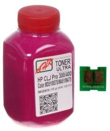 Принтерний тонер AHK HP CLJ Pro 300/400/M475 100г + chip Magenta (1505163)
