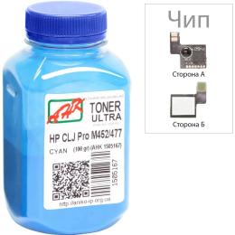 Принтерний тонер AHK HP CLJ Pro M452/477 100г + chip Cyan (1505171)