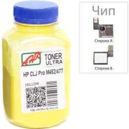 Принтерний тонер AHK HP CLJ Pro M452/477 100г + chip Yellow (1505173)