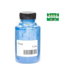 Принтерний тонер АНК HP CLJ 150/178/179 chip 25г Cyan (50000245)