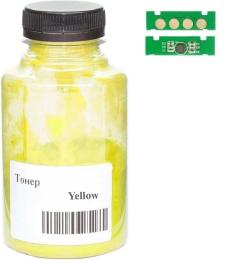 Принтерний тонер АНК HP CLJ 150/178/179 chip 25г Yellow (50000247)