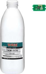 Принтерний тонер WWM KYOCERA TK-1170 210г + chip Black (TC-TK-1170-210-WWM)