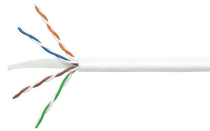 Вита пара CommScope U/UTP Cat.6 24AWG solid, LSZH Dca, PB 305m White (884032314/10)