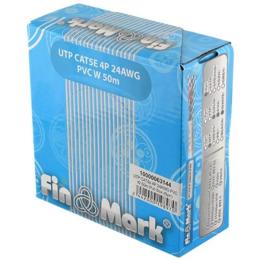 Вита пара FinMark UTP Cat.5e 4P 24AWG PVC W Pull Box 305m (049449)