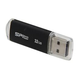 Флеш память Silicon Power Ultima 2 I-series SP032GBUF2M01V1K Black 32 GB USB 2.0