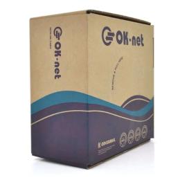 Вита пара OK-Net FTP 305м cat.5e (F/UTP-cat.5E) (КПВЭ-ВП (200) 4 * 2 * 0, 51)