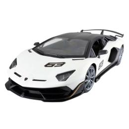 Іграшка на радіокеруванні Rastar Lamborghini Aventador SVJ 1:14 White