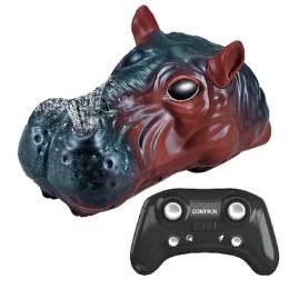 Іграшка на радіокеруванні EpiK SHT 3736AD Hippopotamus 2.4G Black Brown