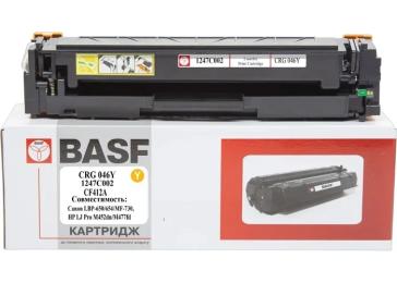 Картридж для принтера BASF Canon 046 LBP-650 HP LJ Pro M452dn аналог 1247C002/046Y/CF (BASF-KT-CRG046Y-U)