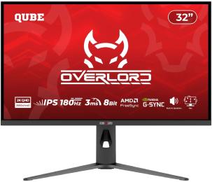 Монітор QUBE Overlord G32Q180HS Black 32