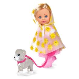 Лялька Simba Еві Прогулянка під дощем з песиком, аксесуарами (5733592)