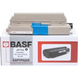 Тонер-картридж для принтера BASF OKI C301/C321/MC332/MC342 Black 44973544 (KT-44973544)