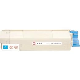 Тонер-картридж для принтера BASF OKI C5650/5750 Cyan 43872307/43872323 (KT-C5650C)