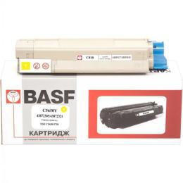 Тонер-картридж для принтера BASF OKI C5650/5750 Yellow 43872305/43872321 (KT-C5650Y)