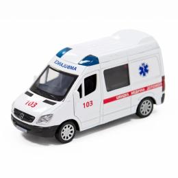 Іграшкова техніка TechnoDrive 250295 Mercedes-Benz Sprinter Швидка допомога