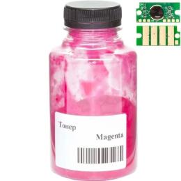 Принтерний тонер AHK Xerox Phaser 6510, 130г + chip Magenta (3203668)