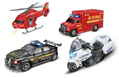 Іграшкова техніка CARS S CJ-4835124 Рятувальна служба 4в1 1:20