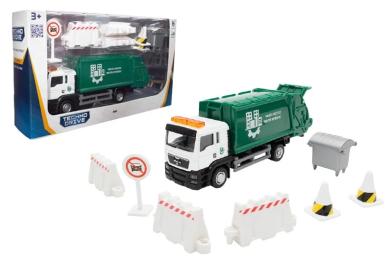 Іграшкова техніка TechnoDrive 250431U Сміттєвоз Мan 1:64