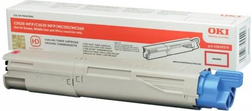 Тонер-картридж для принтера OKI C3500/C3520MFP/C3530MFP Magenta (43459334)