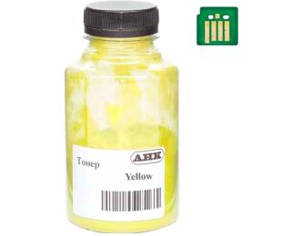 Принтерний тонер АНК Xerox DC SC2020, 006R01696 90г chip Yellow (50000225)