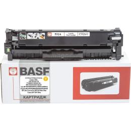 Картридж для принтера BASF HP CC532A/CF382A/CE412A Canon 118/318/418/718 Yellow (BASF-KT-CC532A-U)