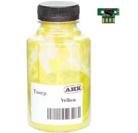 Принтерний тонер АНК XEROX С310/315 150г chip Yellow (50000527)