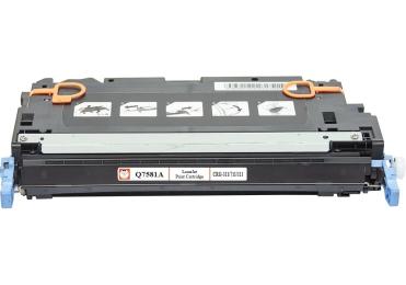 Картридж для принтера BASF HP CLJ 3800 Q7581A Cyan (BASF-KT-Q7581A_CRG711)