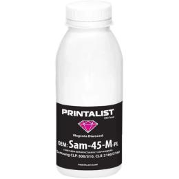 Принтерний тонер Printalist Samsung CLP-300/310, CLX-2160/3160 45г Magenta (Sam-45-M-PL)