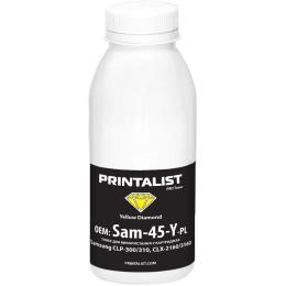 Принтерний тонер Printalist Samsung CLP-300/310, CLX-2160/3160 45г Yellow (Sam-45-Y-PL)