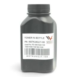Принтерний тонер Welldo Kyocera TK-1110/1120, TOMOEGAWA, 100г Black (WDTKUNI2JT-100)