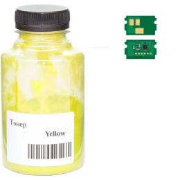 Принтерний тонер AHK Kyocera TK-5230 50г + chip Yellow (3203379)