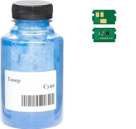 Принтерний тонер AHK Kyocera TK-5240, 90г + chip Cyan (3203561)