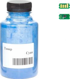 Принтерний тонер AHK Kyocera ECOSYSP 6230/M + chip + developer Cyan (50000176)