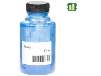 Принтерний тонер АНК Kyocera Ecosys PA3500/MA3500, TK-5370 140г 5K chip Cyan (50000478)