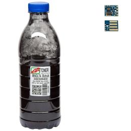 Принтерний тонер АНК Konica Minolta Bizhub 3320, TNP41/TNP43 290г 10K chip Black (1401298)
