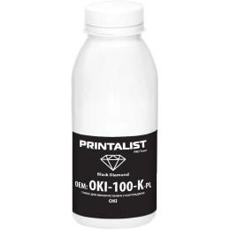 Принтерний тонер Printalist OKI Universal 100г Black (OKI-100-K-PL)