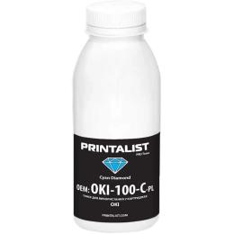 Принтерний тонер Printalist OKI Universal 100г Cyan (OKI-100-C-PL)