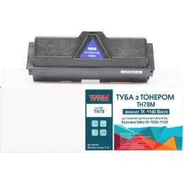 Тонер-картридж для принтера WWM Kyocera TK-1140 chip (TH78)