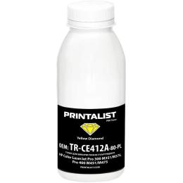 Принтерний тонер Printalist HP CLJ Pro 300 M351/M375, Pro 400 M451/M475 80г Yellow (TR-CE412A-80-PL)