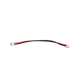 Кабель силіконовий Micro JST XH2.54 F 2pin - Micro JST XH2.54 F 2pin 26AWG розгорнутий (100 мм) (50 шт)