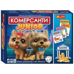 Настільна гра Ранок Фінансово-економічна гра. Комерсанти Junior (optranok36)