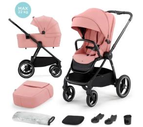 Універсальний візочок 2 в 1 Kinderkraft Nea Ash Pink (KSNEA000PNK2000)