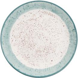 Тарілка Ardesto Siena, 27см White Blue