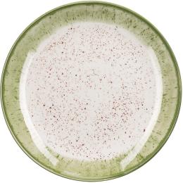 Тарілка Ardesto Siena, 19см White Green