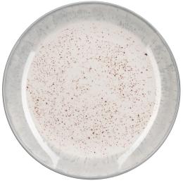 Тарілка Ardesto Siena, 19см White Gray