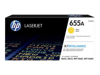 Тонер-картридж для принтера HP 655A LaserJet Toner Cartridge Yellow