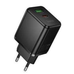 Адаптер живлення для телефона Hoco C157A Smart Black