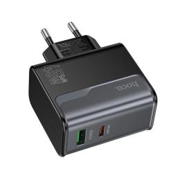 Адаптер живлення для телефона Hoco CS74A Star Speed Midnight Black