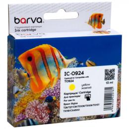 Картридж для принтера BARVA Epson T0924/T1084 (C13T10844A10) 490ст Yellow (IC-0924)